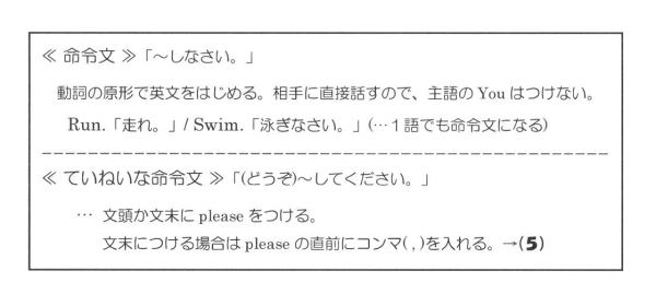 英語の命令文 Pleaseの文 スライドで学ぶ英文法 英語ブロック